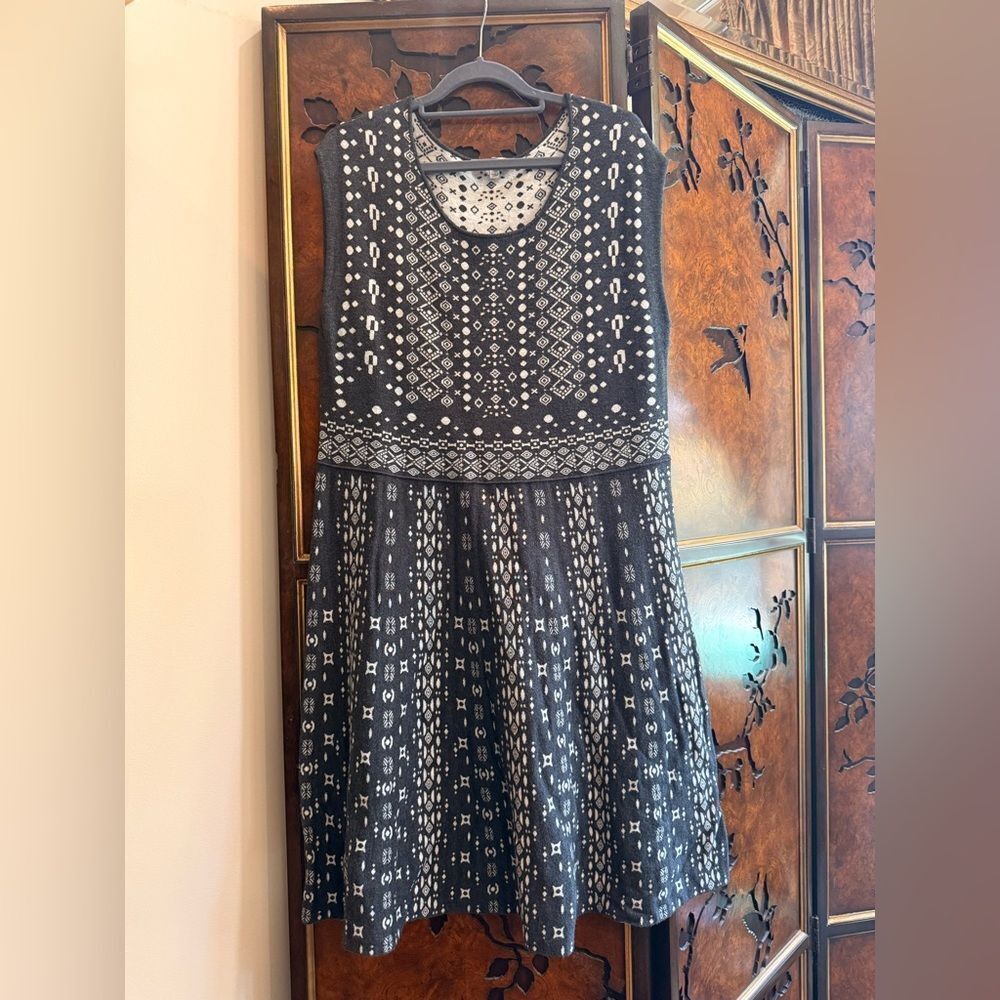 41 Hawthorn Reversible Sleeveless Dress – Geometric Print (Size xxL, NWOT)